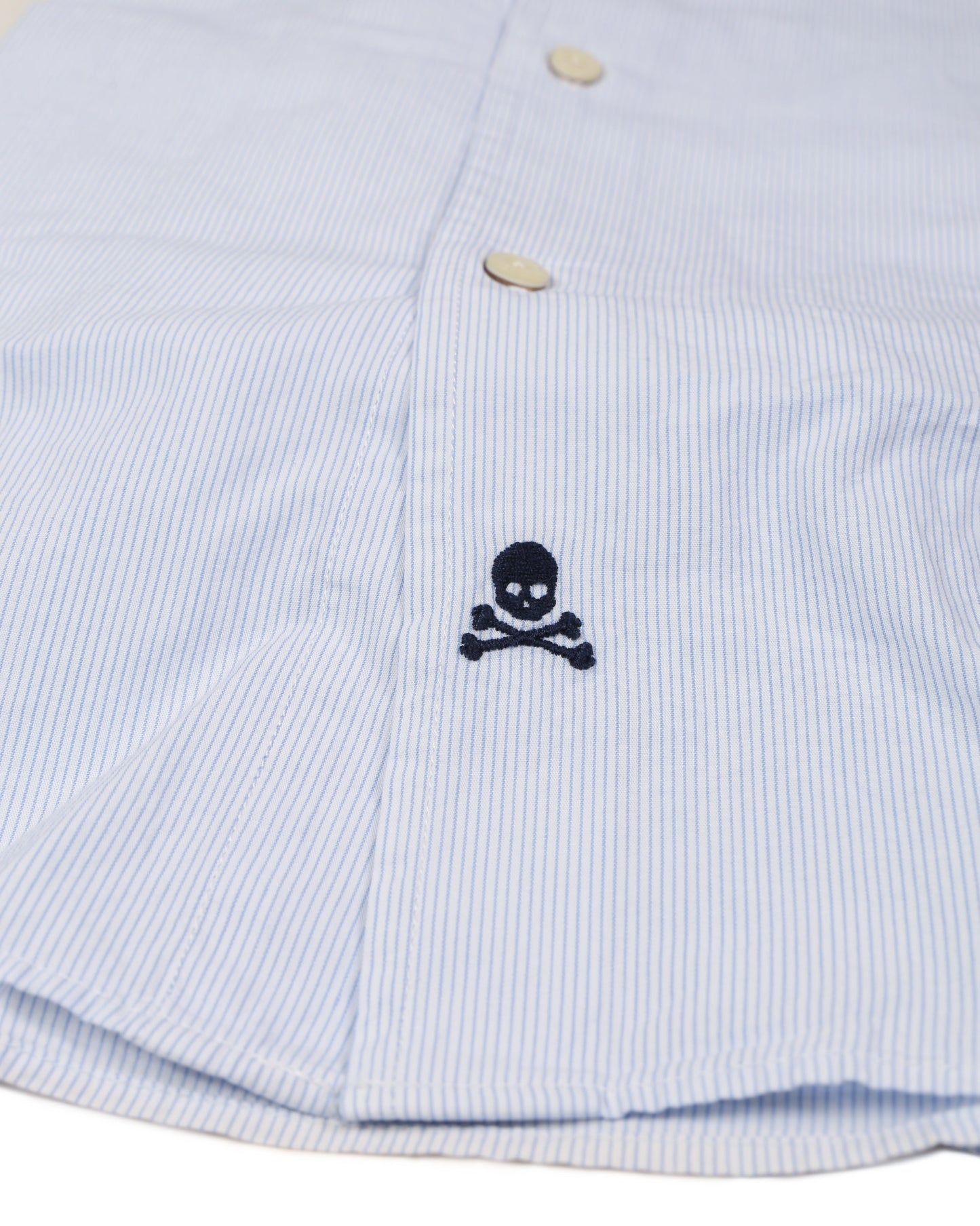 ETON K SHIRT SKYBLUE STRIPES