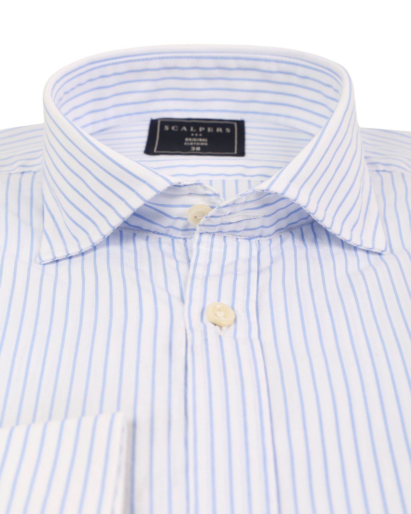 FANCY CLASS SHIRT BLUE STRIPES