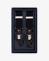 HERRINGBONE SUSPENDERS NAVY