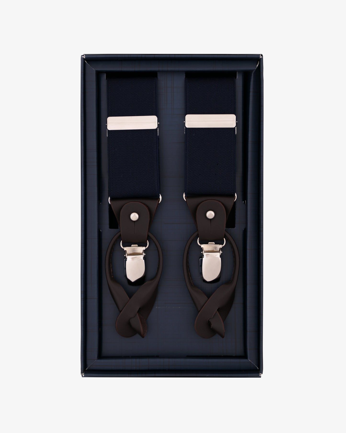 PLAIN SUSPENDERS NAVY