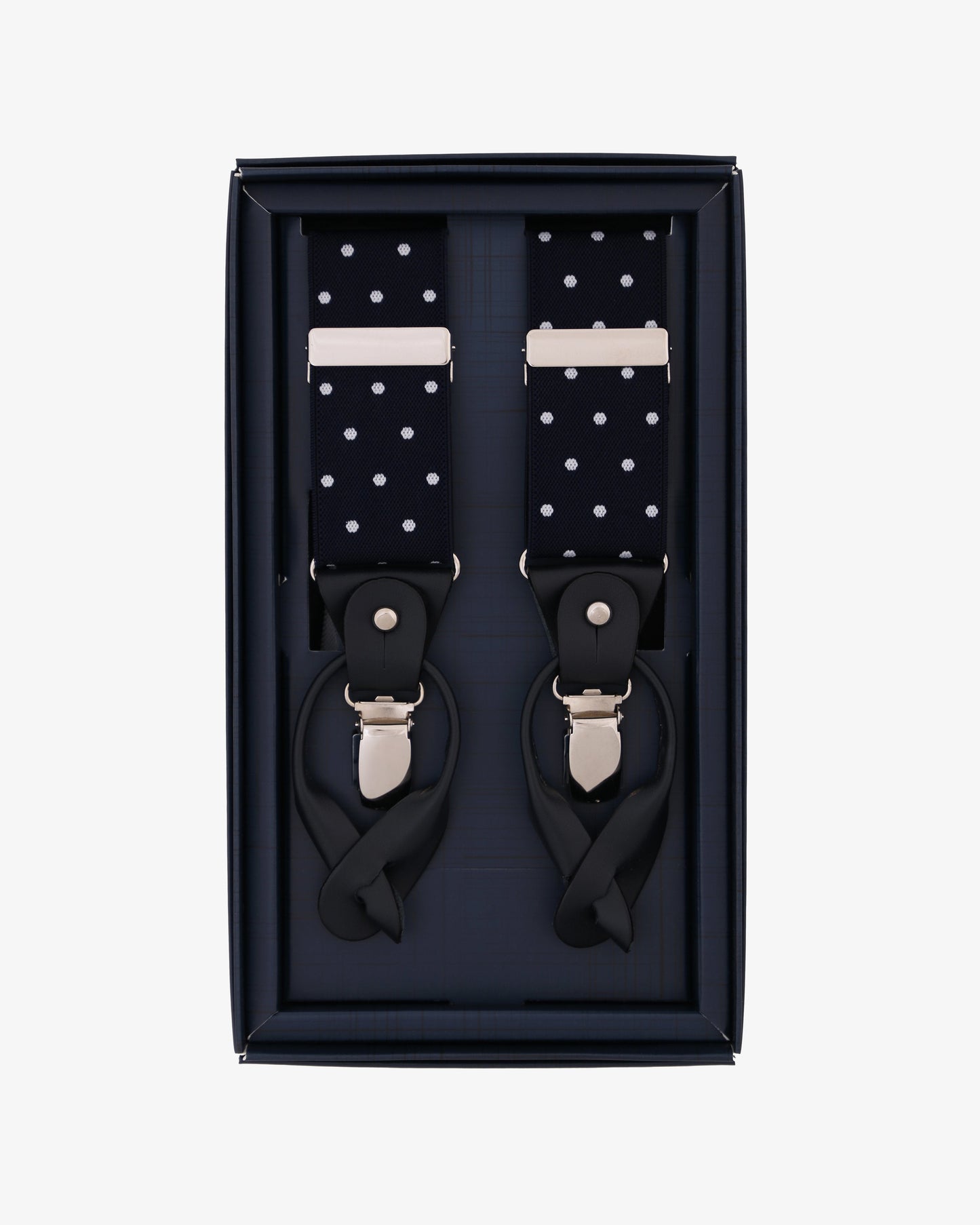 DOTS SUSPENDERS MARINO/BLANCO