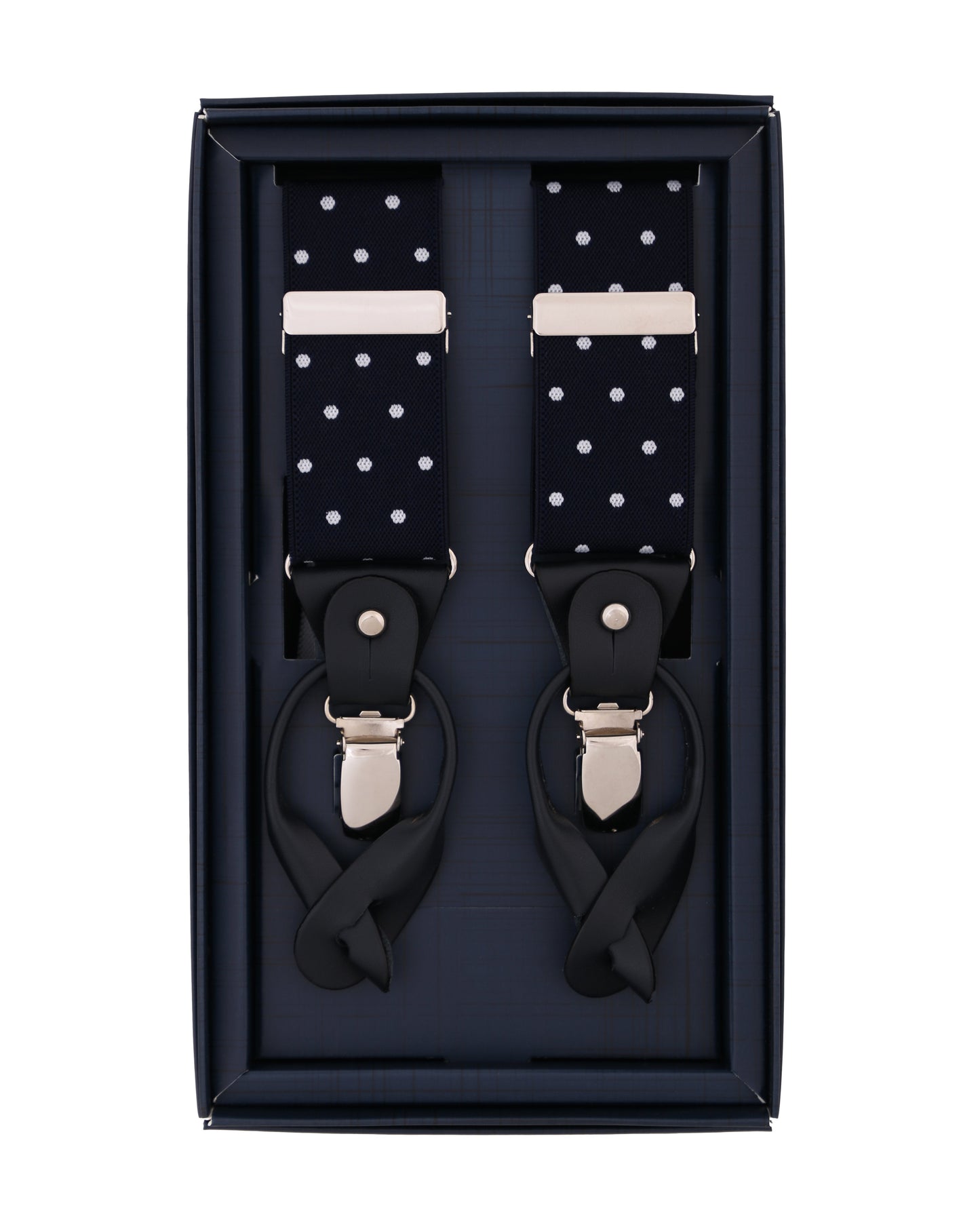 DOTS SUSPENDERS MARINO/BLANCO