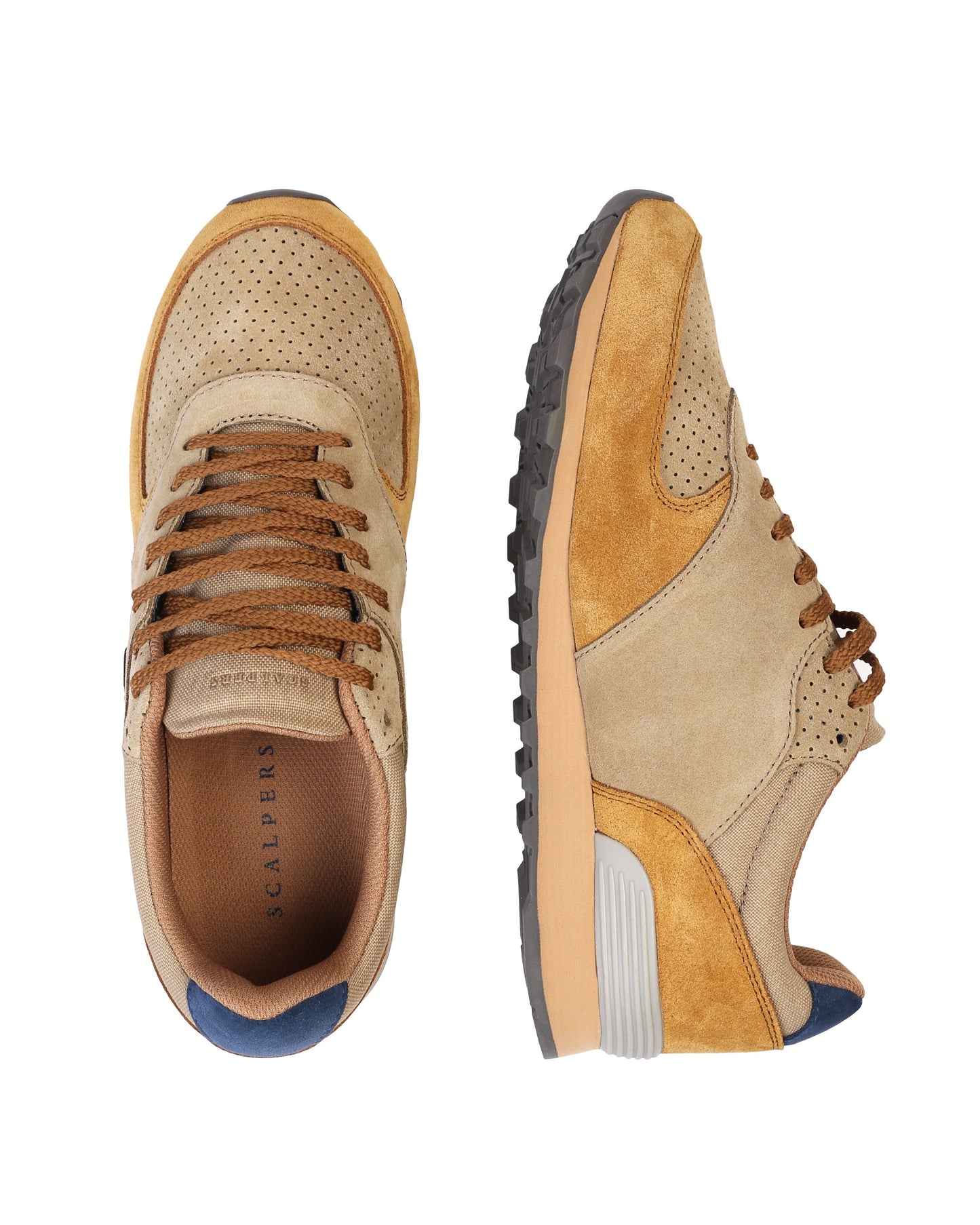 SNEAKERS COMBINADA CALAVERA BORDADA