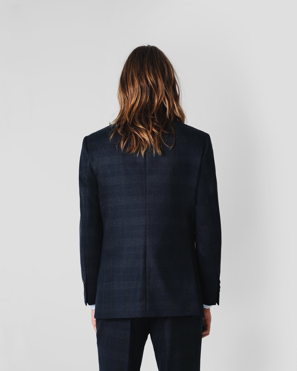 CITY SUIT NAVY SQUARES