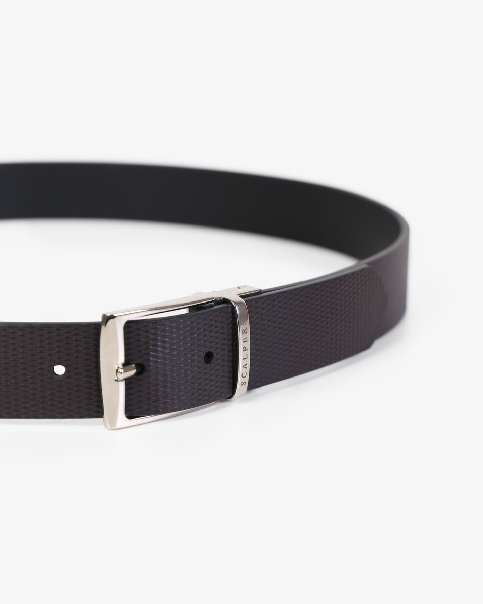 REVERSIBLE ENGRAVED BELT