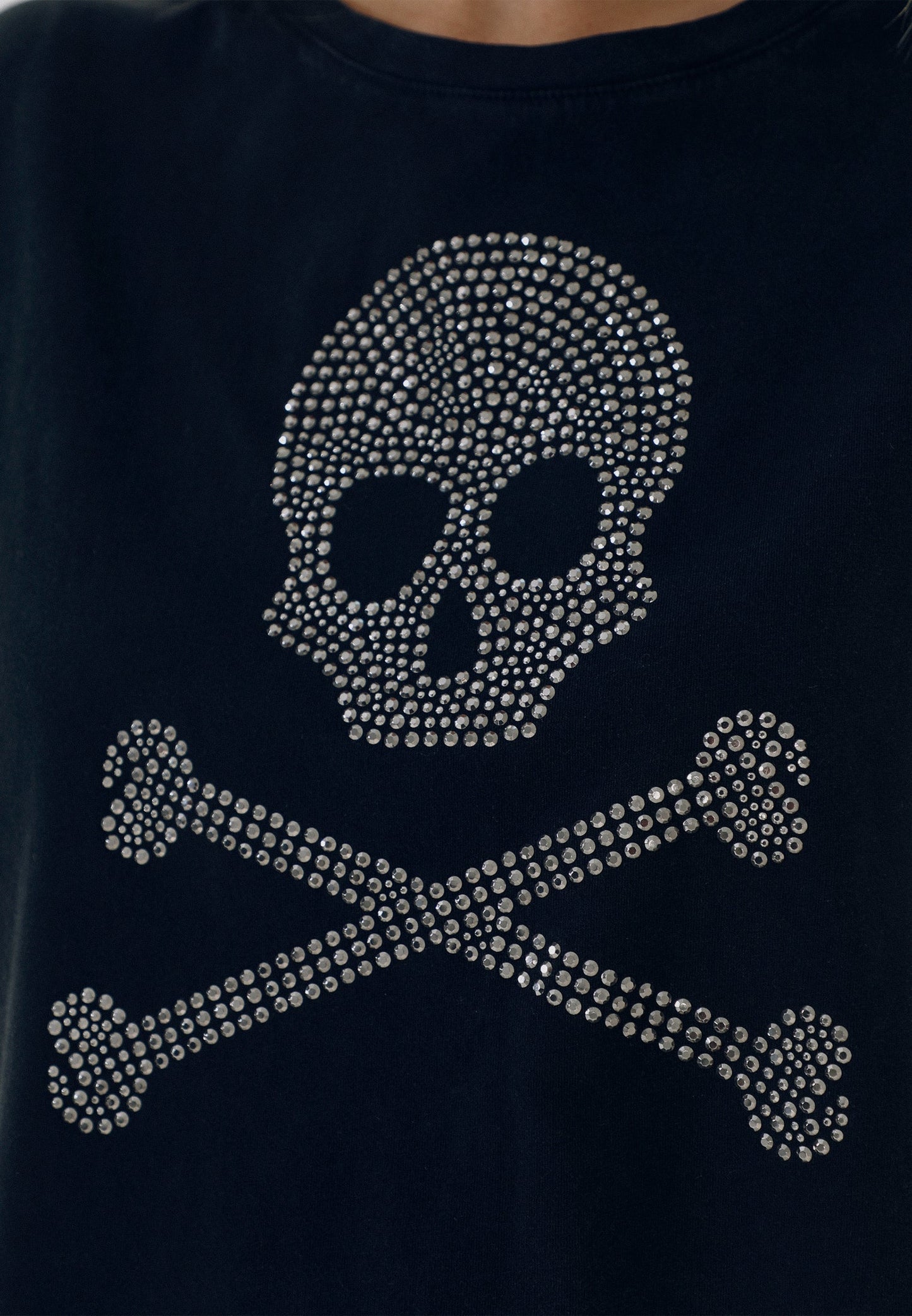 CAMISETA ALGODÓN CALAVERA TACHAS - Scalpers