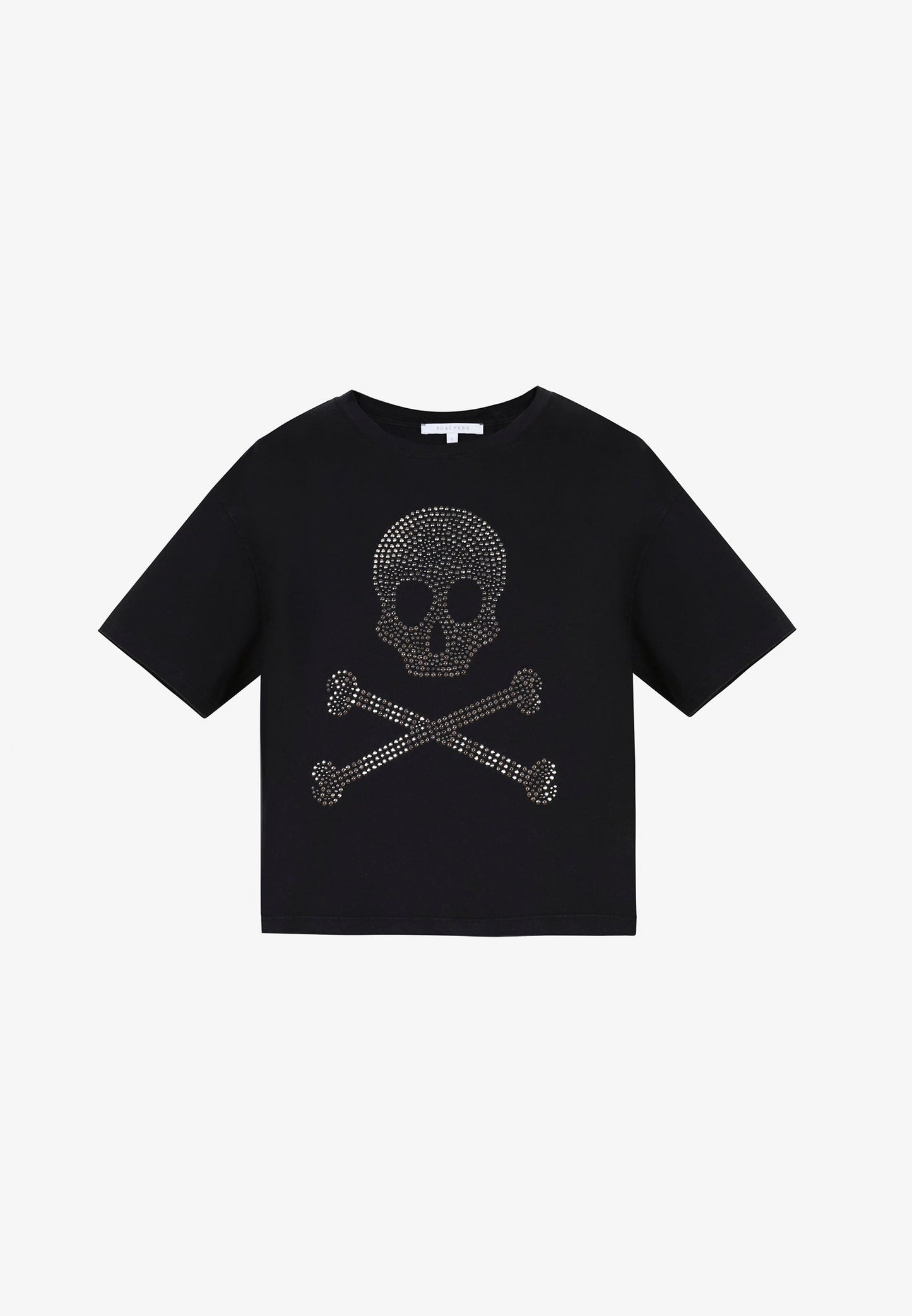 CAMISETA ALGODÓN CALAVERA TACHAS - Scalpers