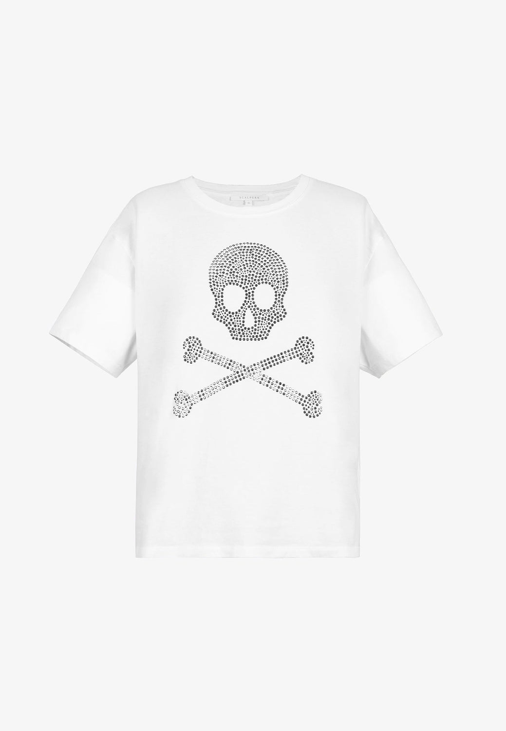 CAMISETA ALGODÓN CALAVERA TACHAS - Scalpers