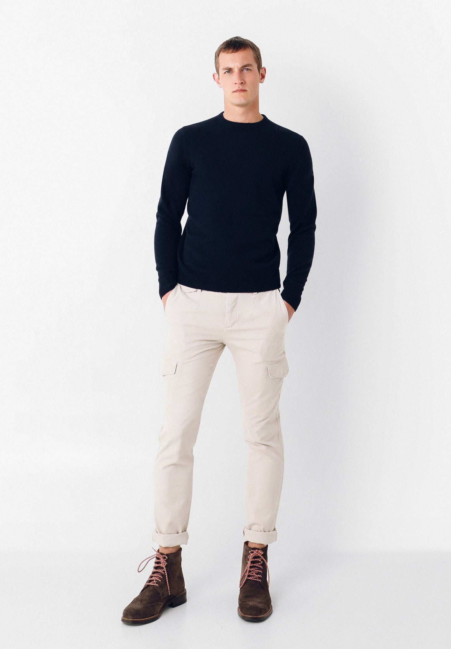JERSEY CASHMERE CUELLO REDONDO