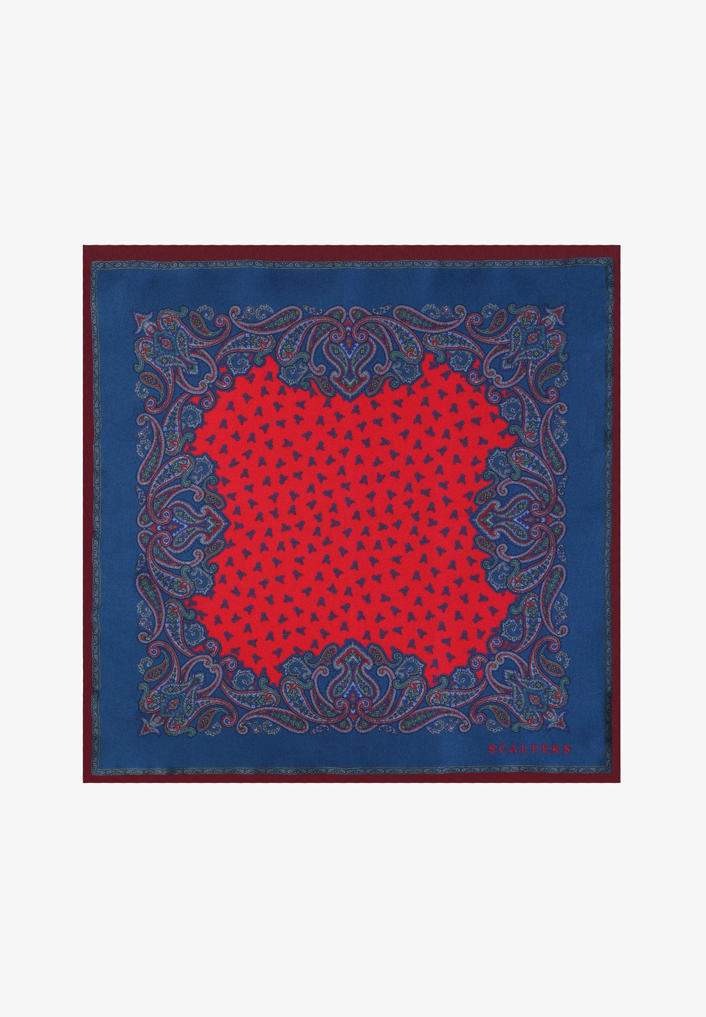 PAÑUELO ESTAMPADO CON LOGOS