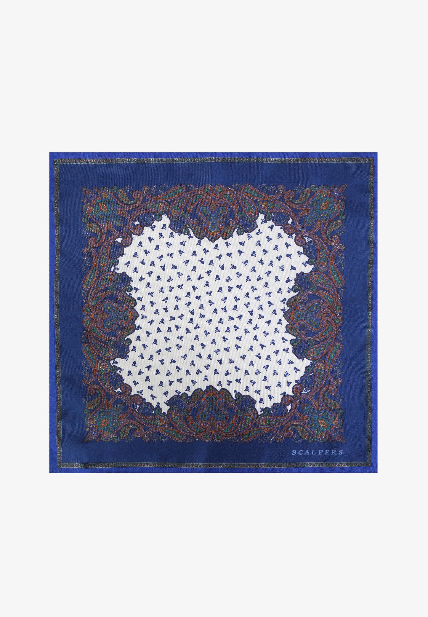 PAÑUELO ESTAMPADO CON LOGOS