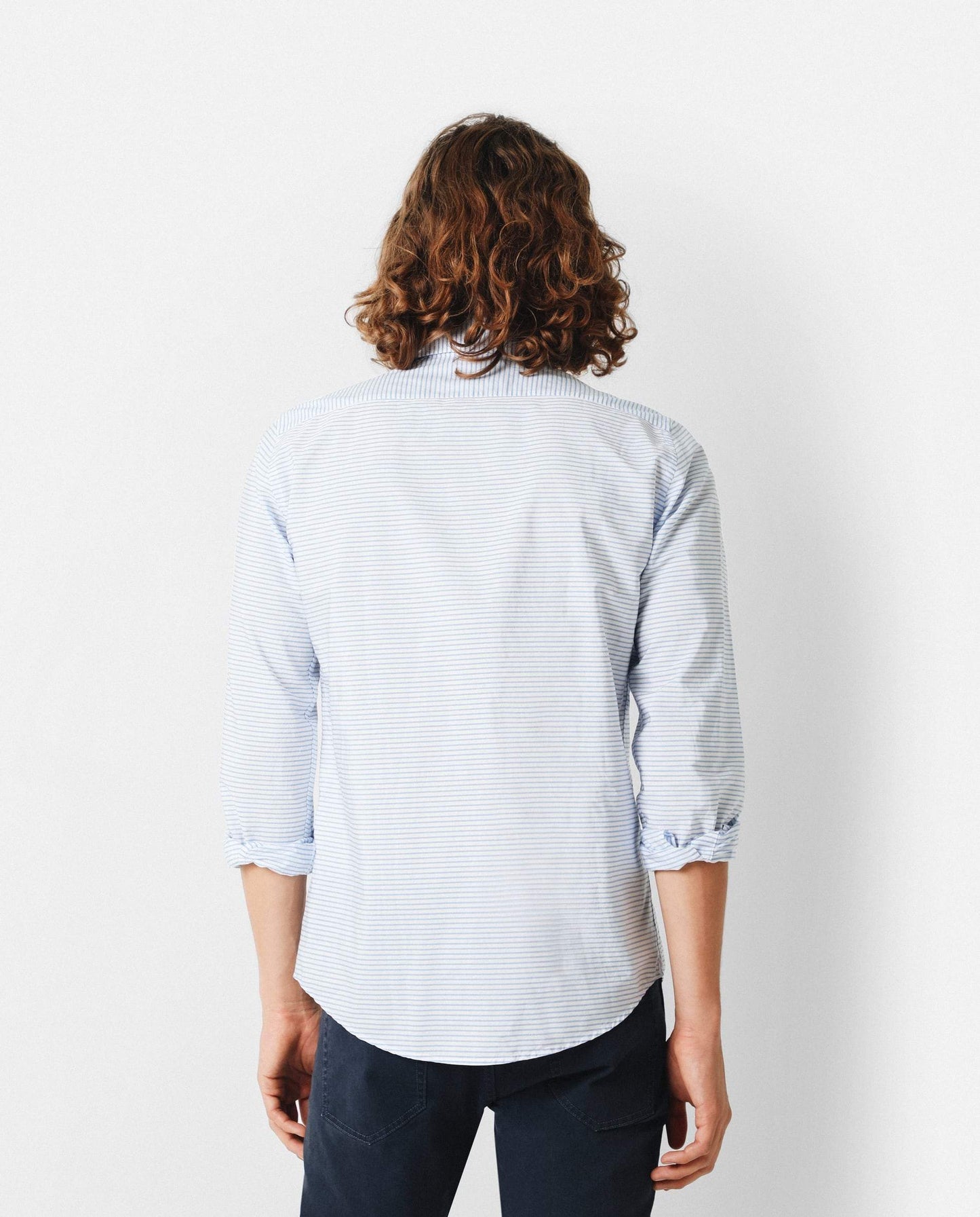 CAMISA RAYAS CALAVERA CONTRASTE