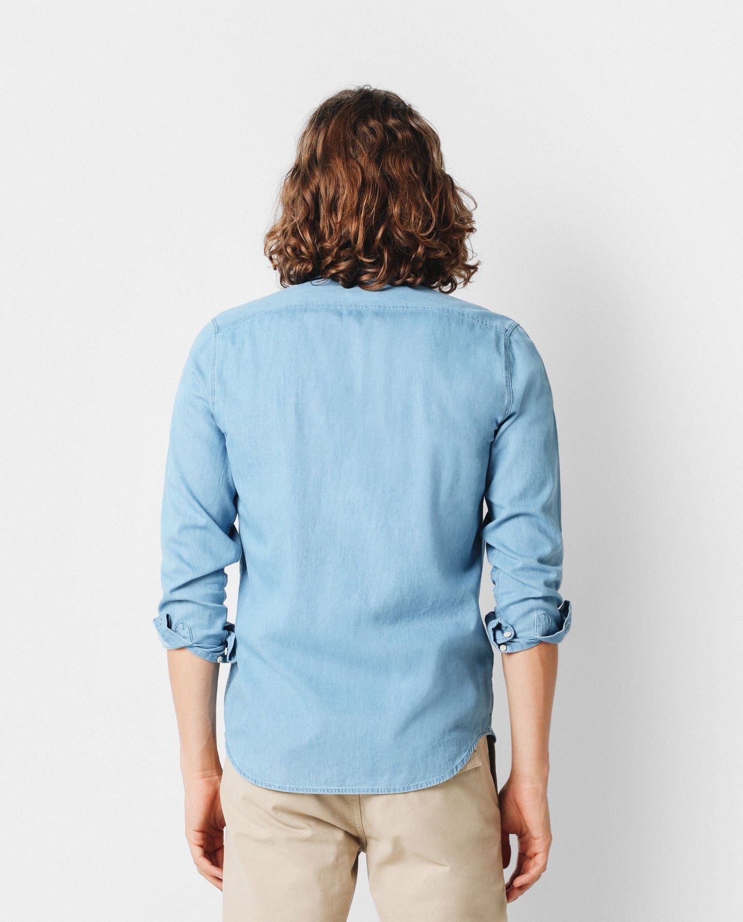 CAMISA DENIM BOLSILLOS