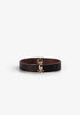 PULSERA PIEL CALAVERAS