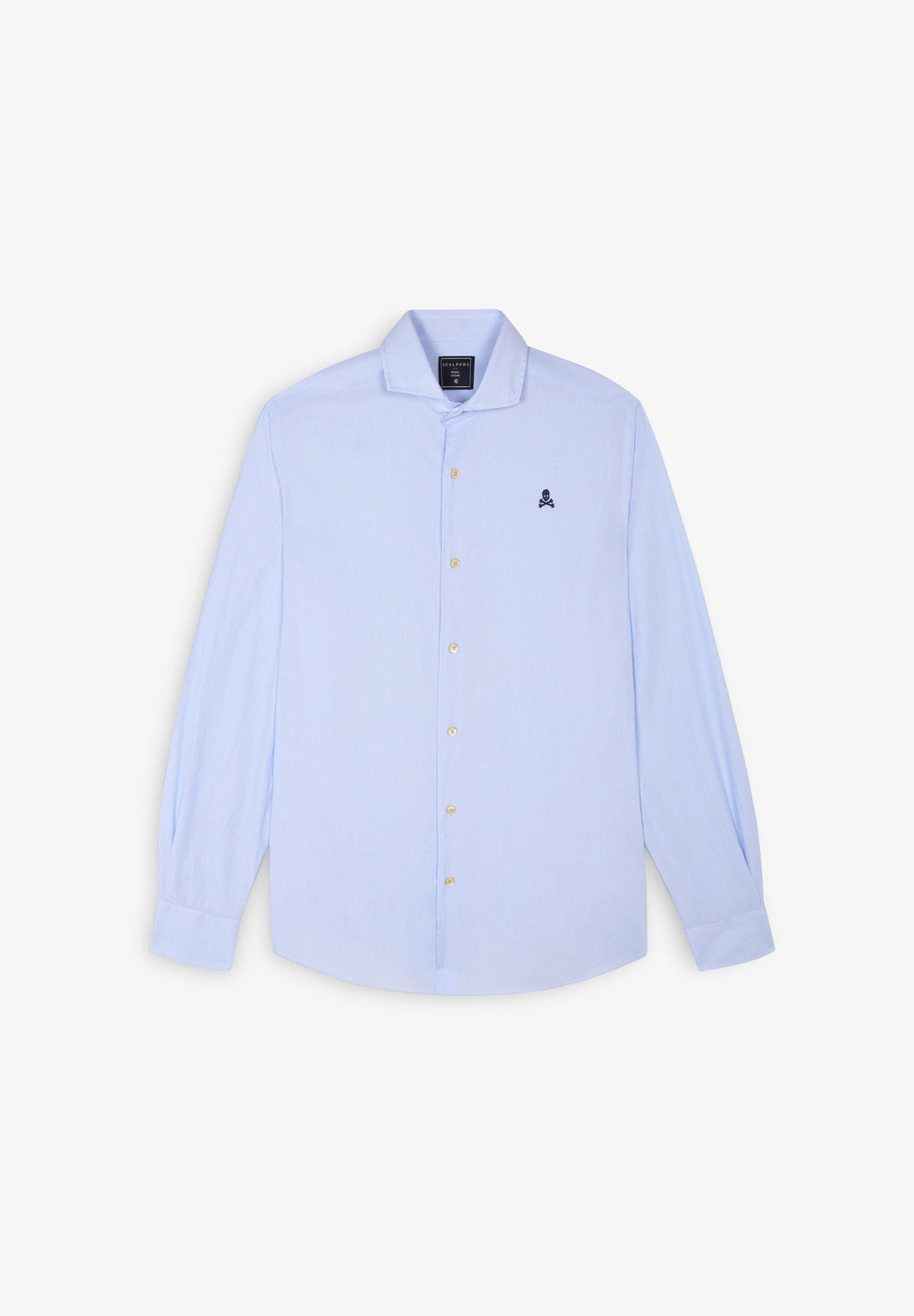 CAMISA VESTIR RAYAS CALAVERA CONTRASTE - Scalpers