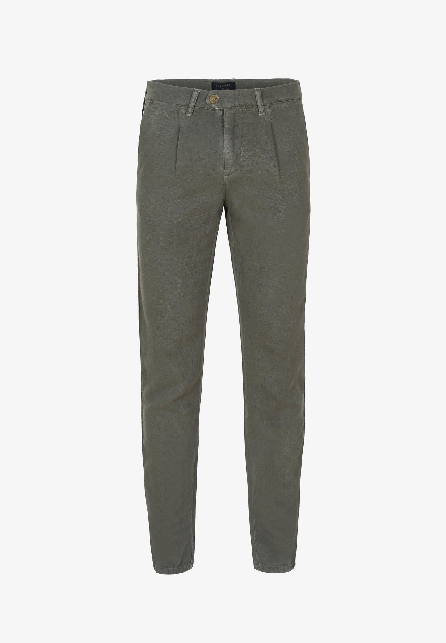 PANTALÓN PINZAS LINO ALGODÓN