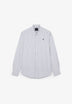 CAMISA OXFORD CALAVERA CONTRASTE