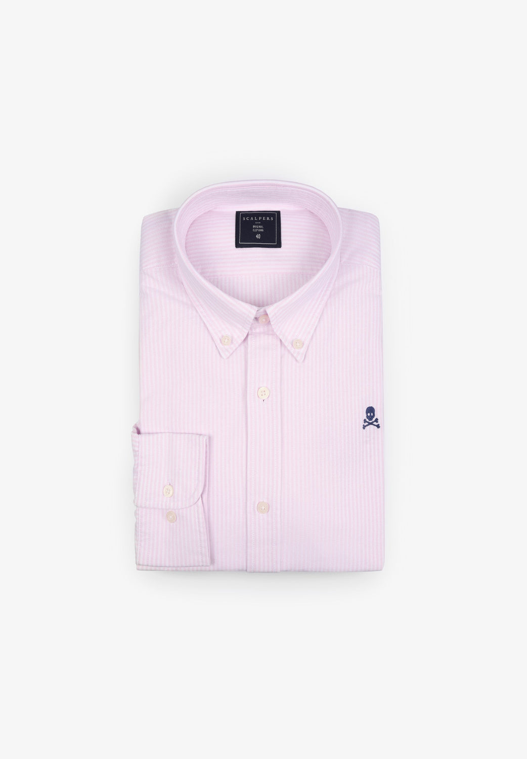 CAMISA OXFORD CALAVERA CONTRASTE - Scalpers