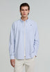 CAMISA OXFORD DE RAYAS CALAVERA