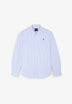 CAMISA OXFORD DE RAYAS CALAVERA