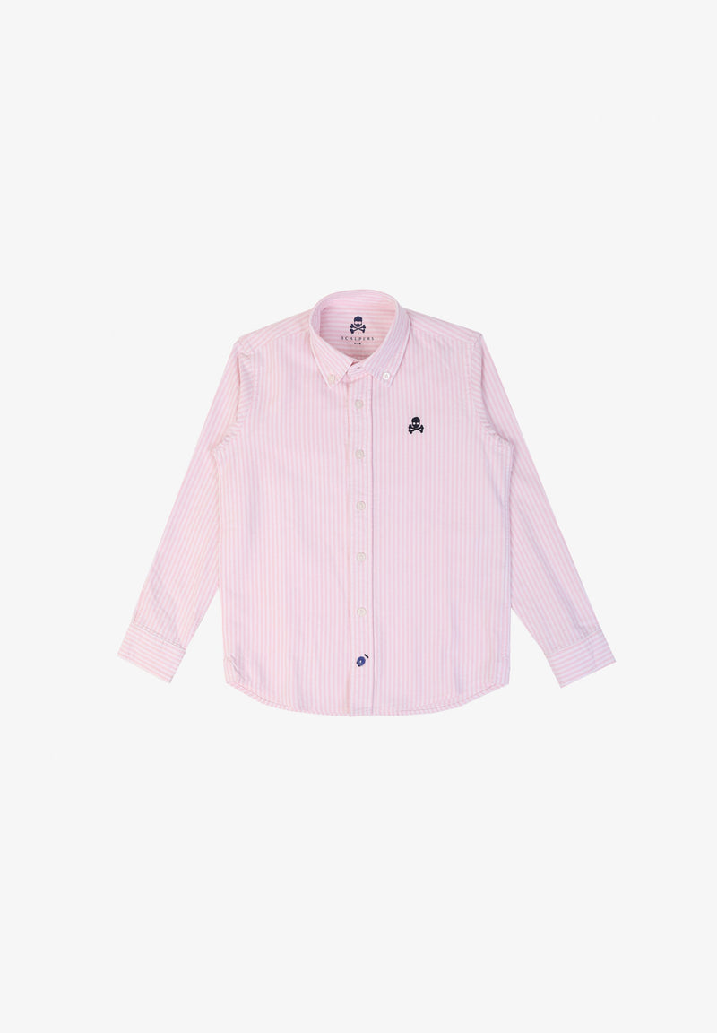 CAMISA RAYAS CALAVERA CONTRASTE