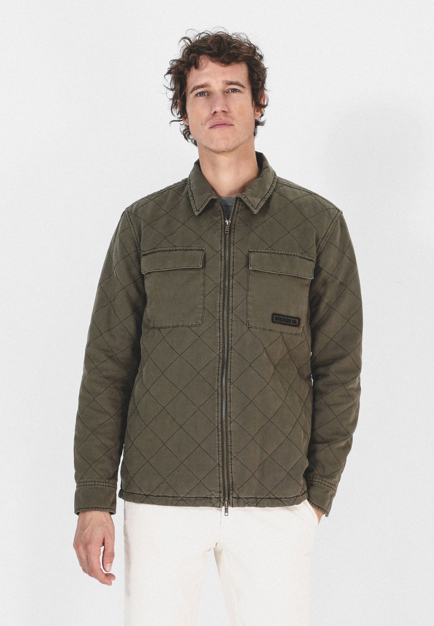 CHAQUETA GUATEADA BOLSILLOS