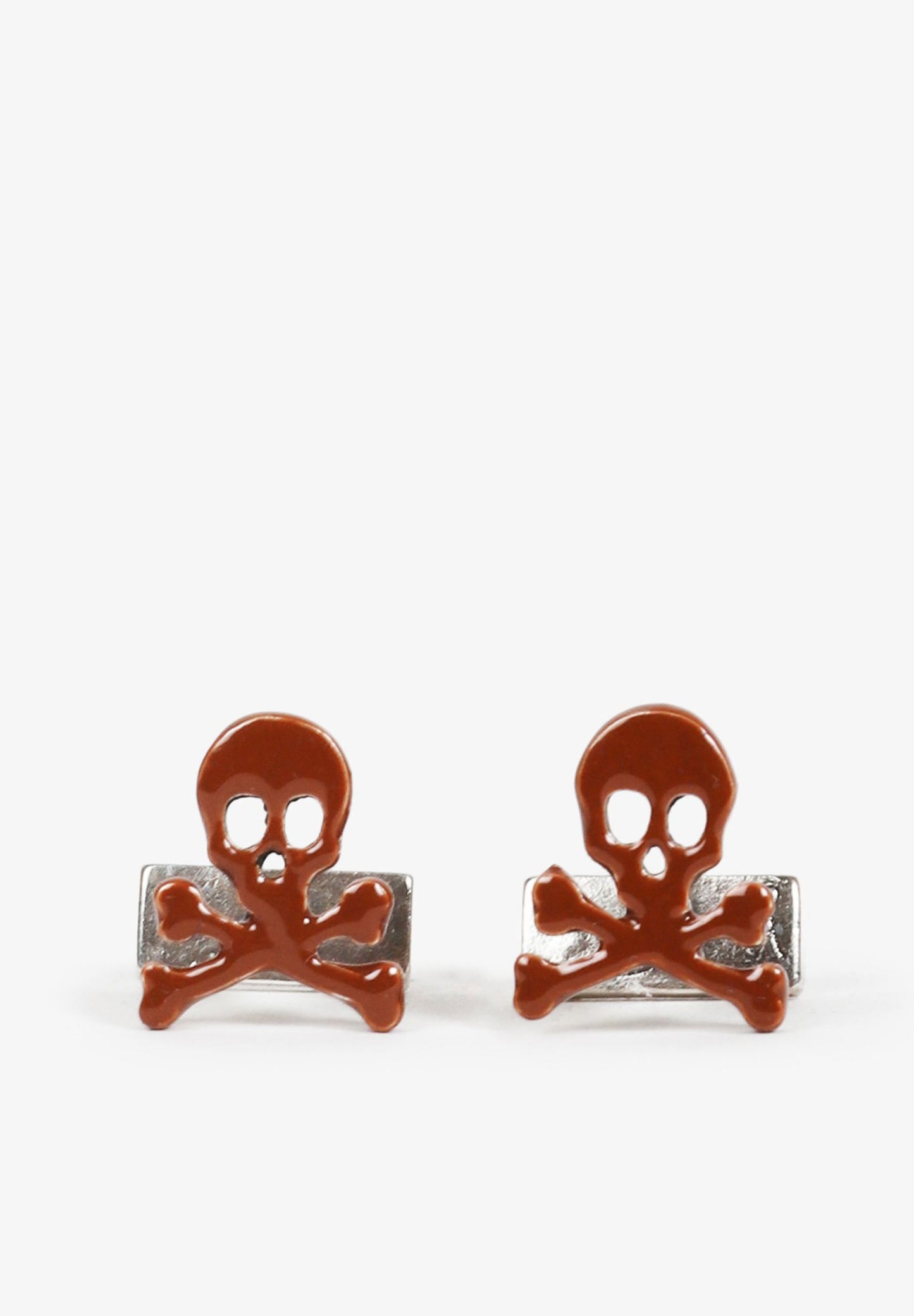 GEMELOS CALAVERAS ESMALTADOS