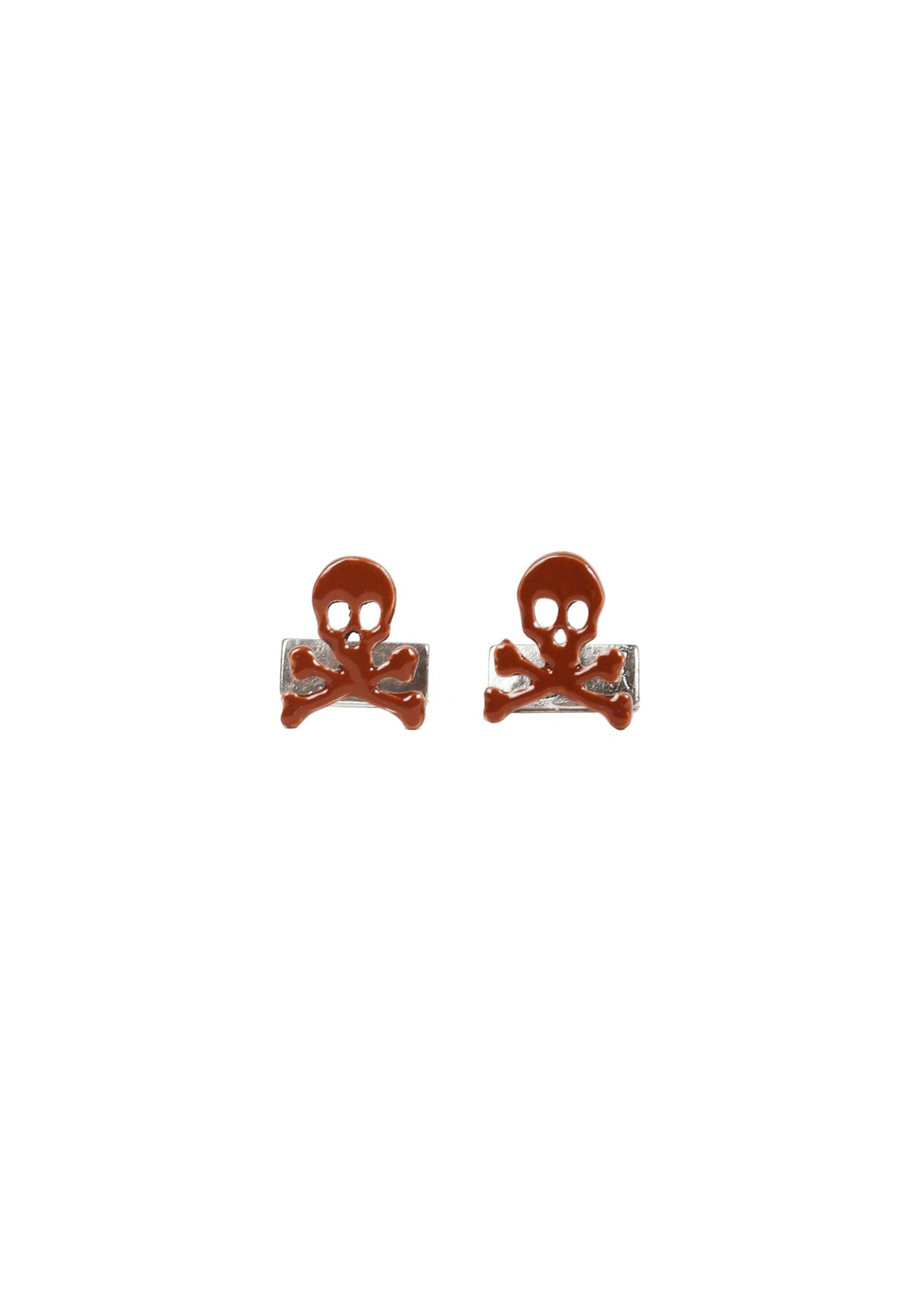 GEMELOS CALAVERAS ESMALTADOS