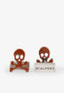 GEMELOS CALAVERAS ESMALTADOS