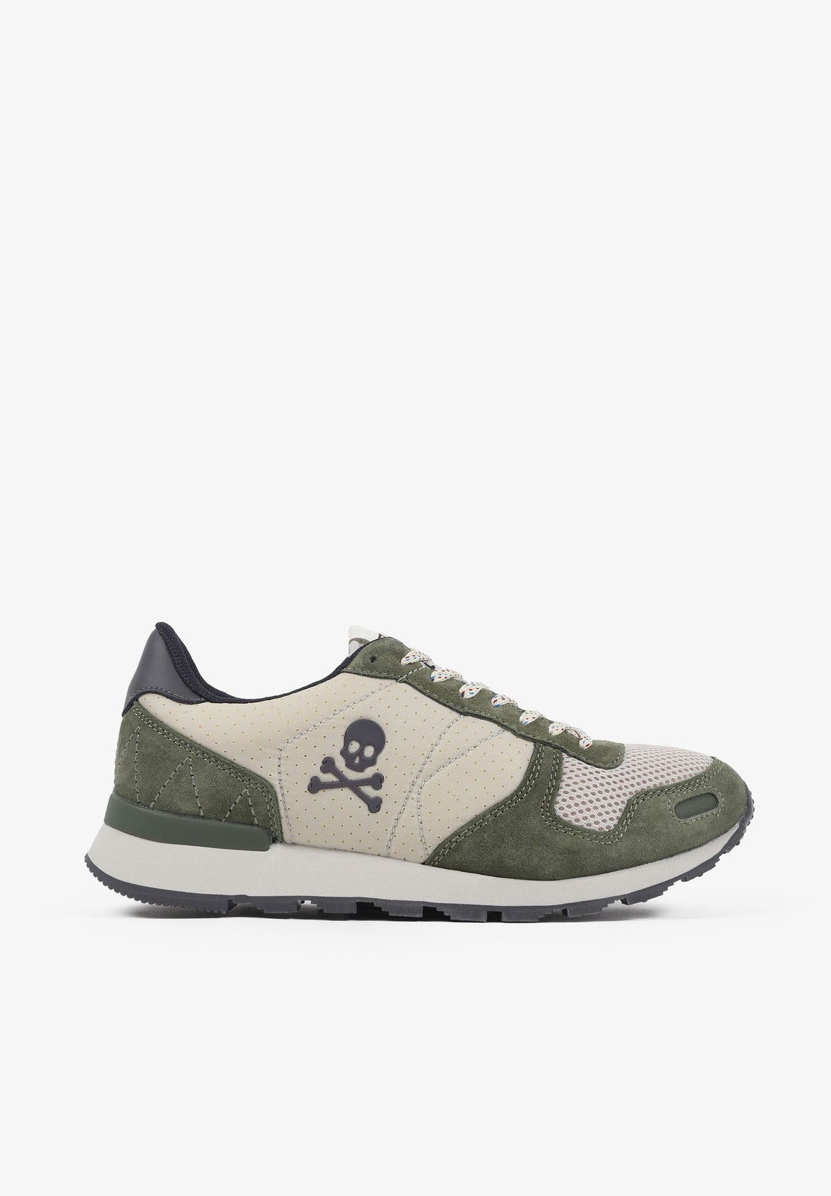 SNEAKERS COMBINADAS PIEL