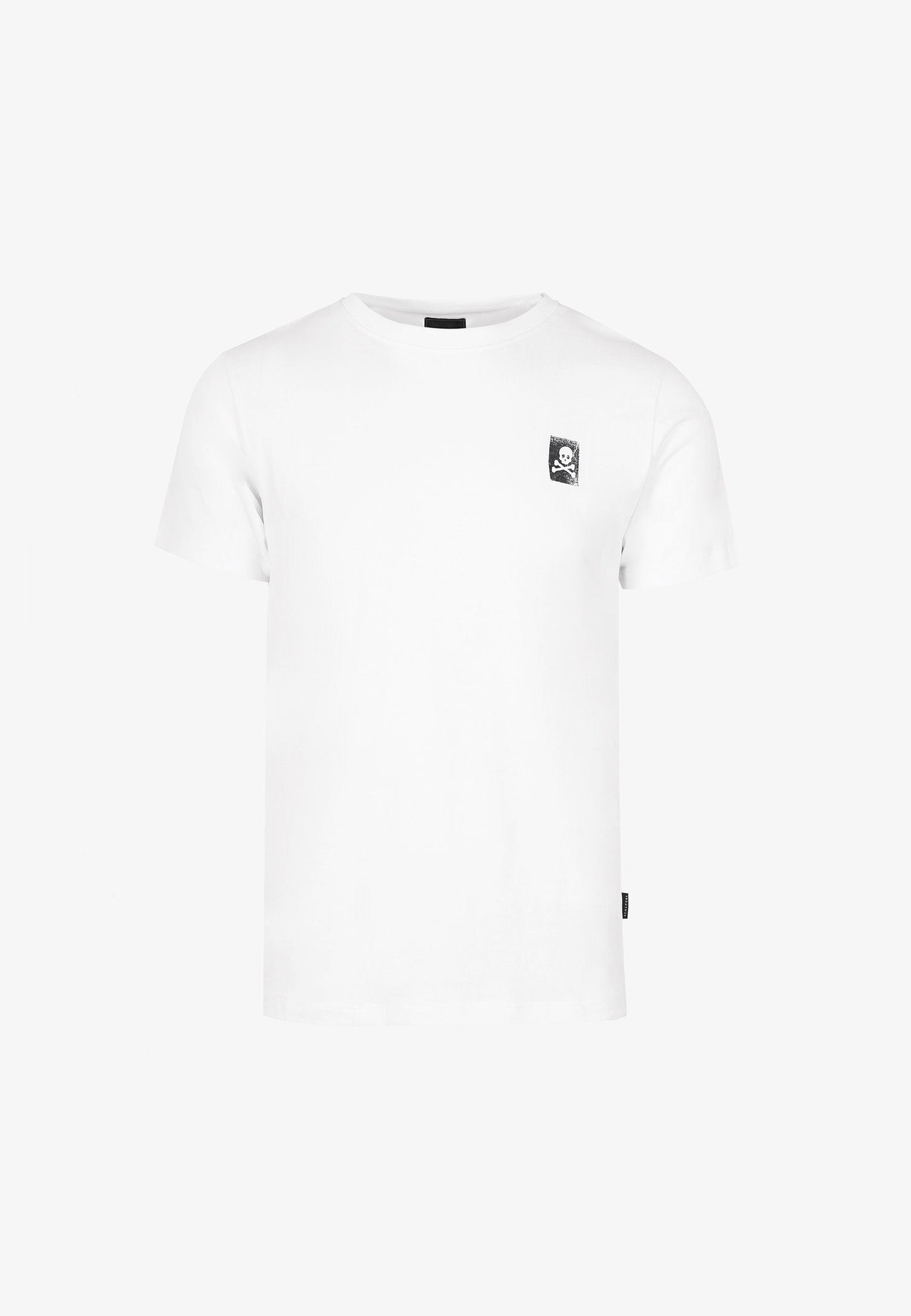 CAMISETA PRINT TEXTO TRASERO