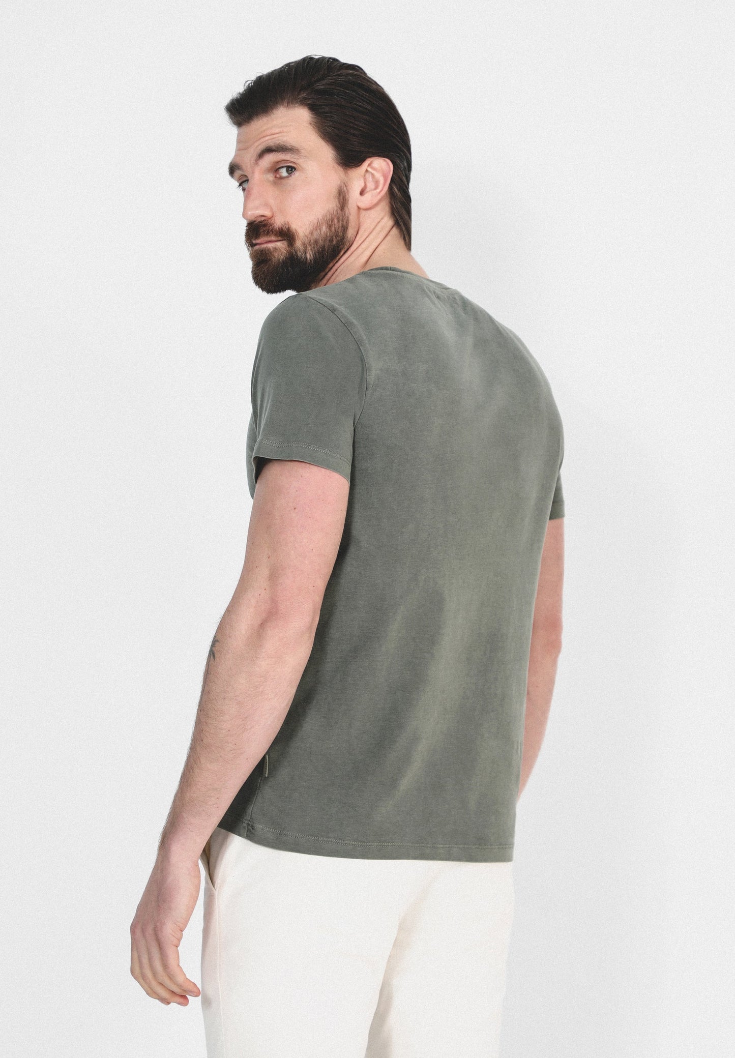 CAMISETA LAVADA TEXTO