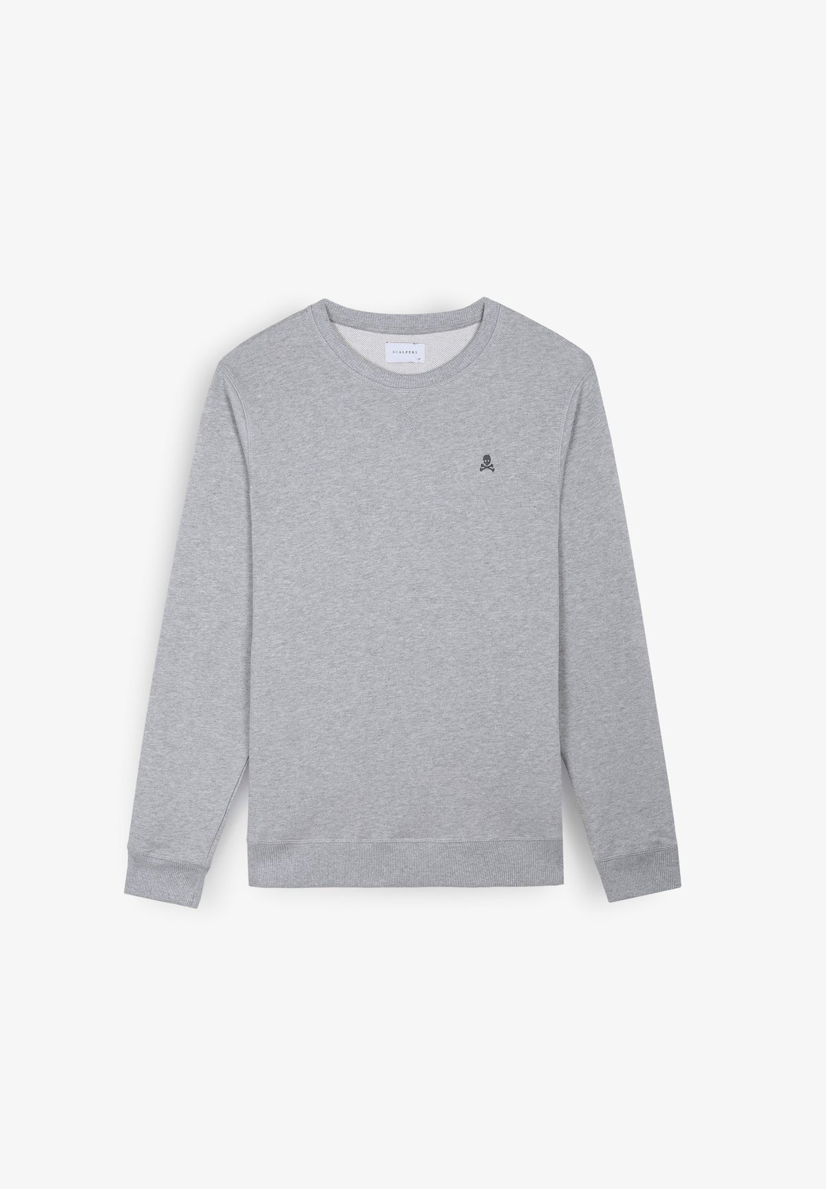SUDADERA BÁSICA BORDADA CONTRASTE
