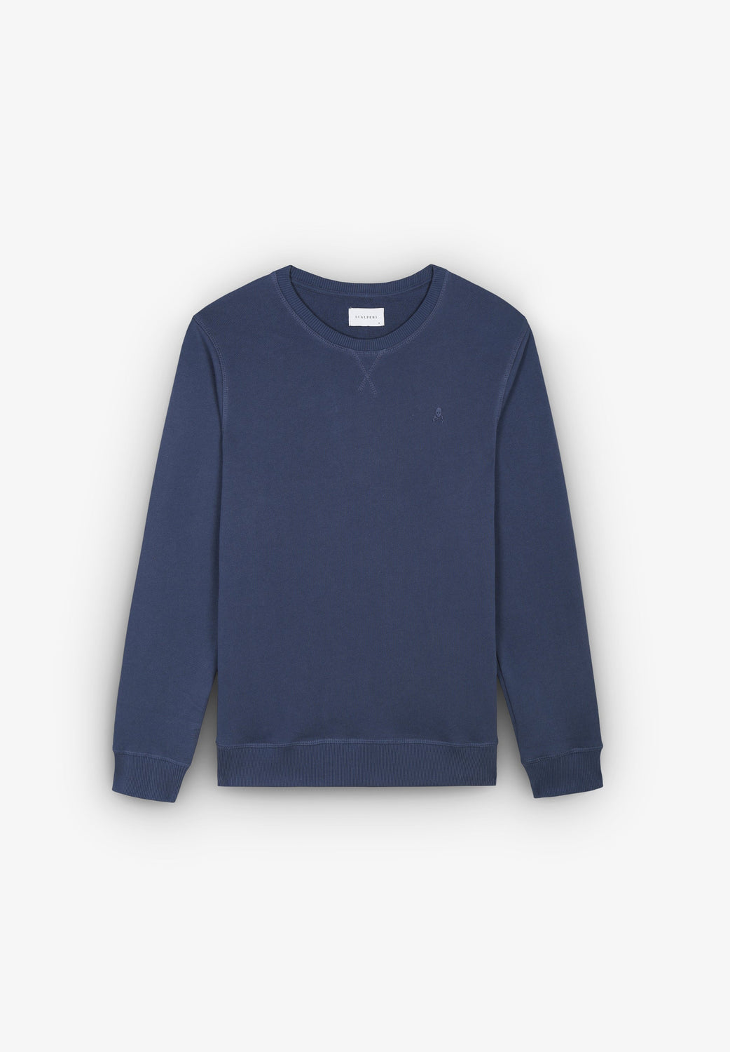 SUDADERA BÁSICA BORDADA CONTRASTE - Scalpers