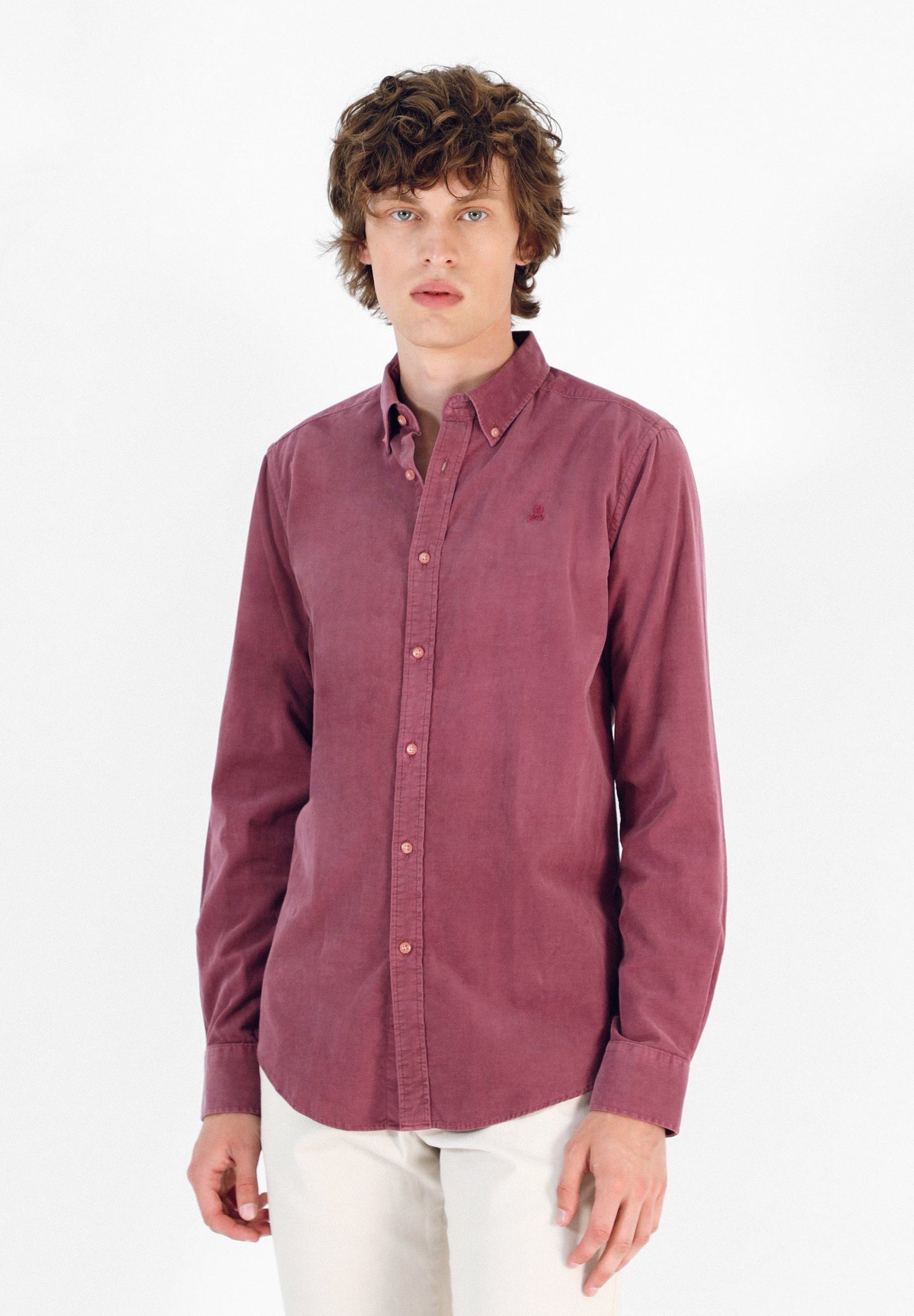 CAMISA PANA CUELLO BOTONES