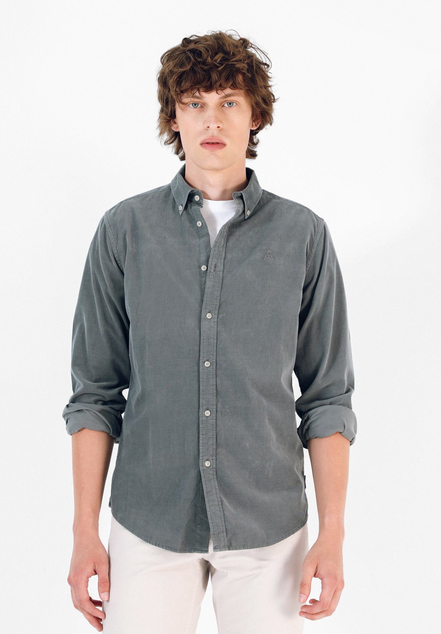 CAMISA PANA CUELLO BOTONES