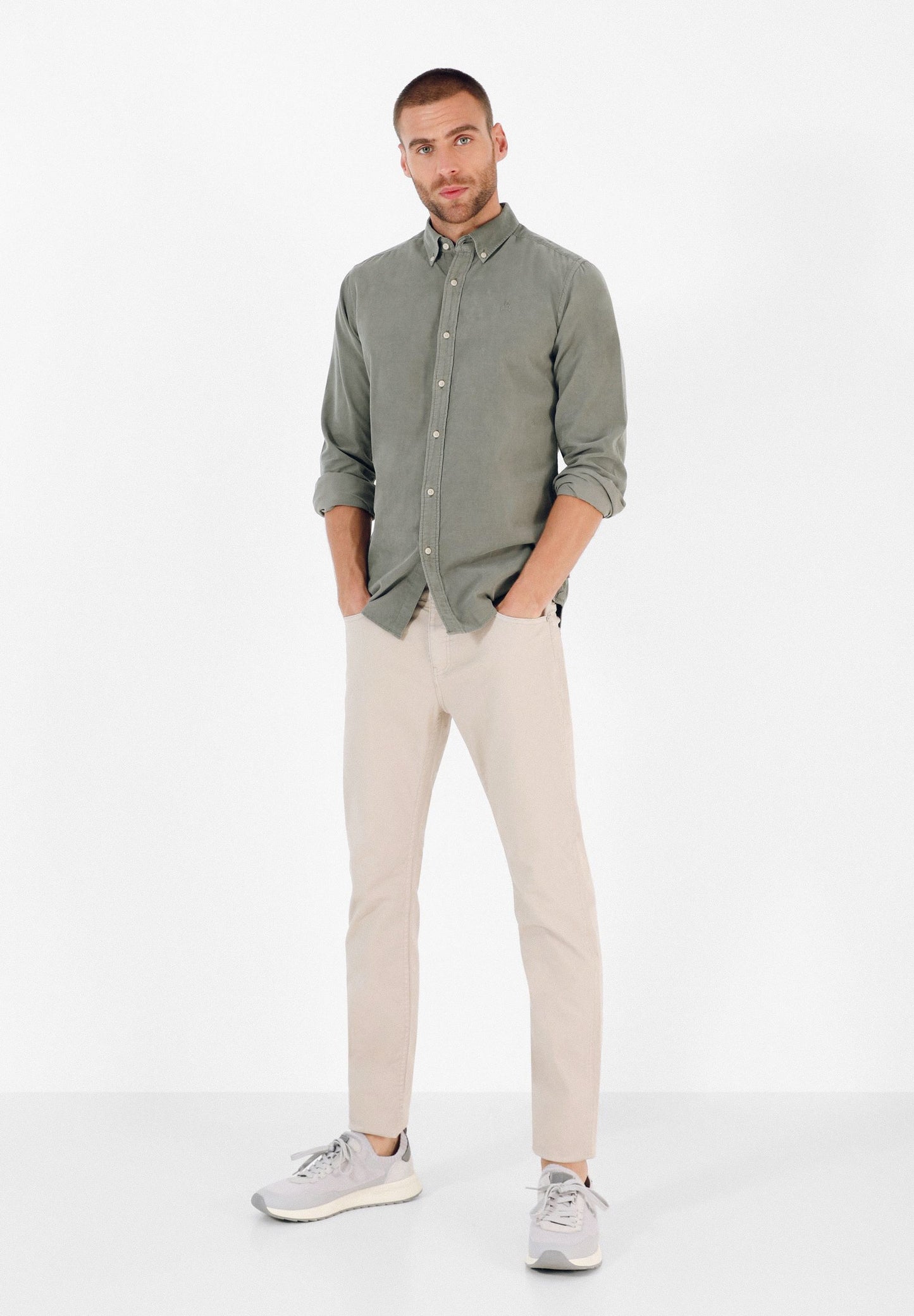 CAMISA PANA CUELLO BOTONES