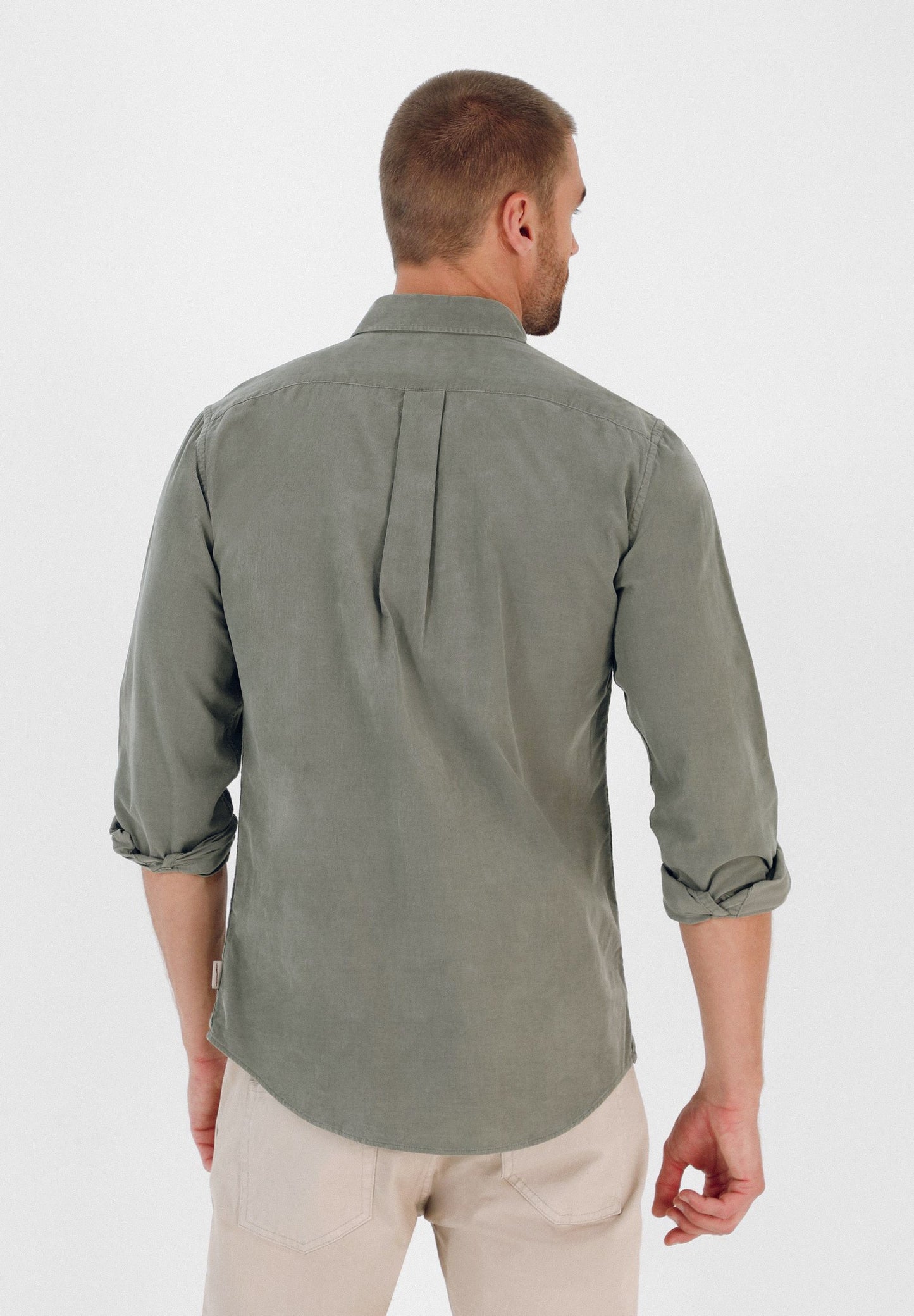 CAMISA PANA CUELLO BOTONES