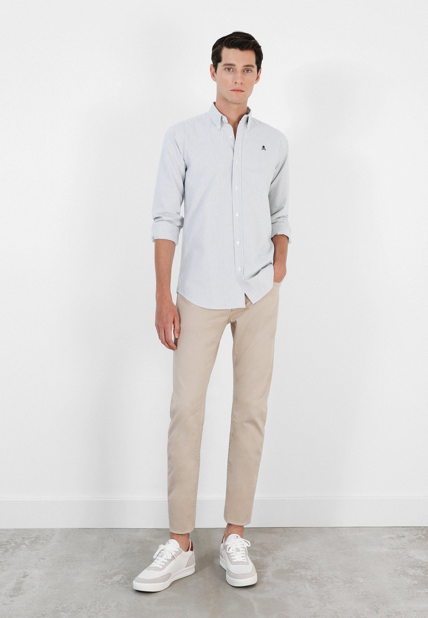 CAMISA OXFORD RAYAS