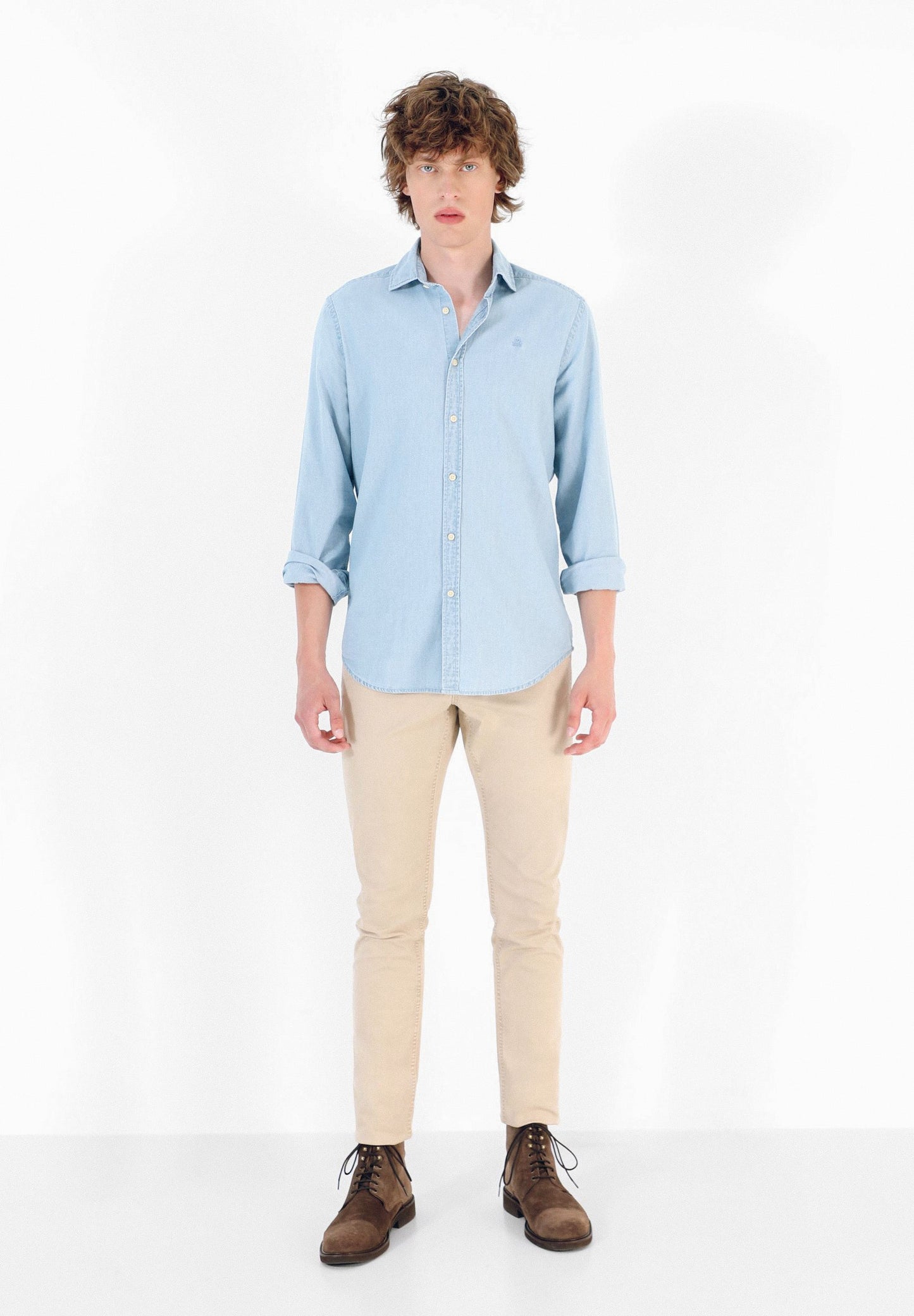 CAMISA DENIM ESTRUCTURA