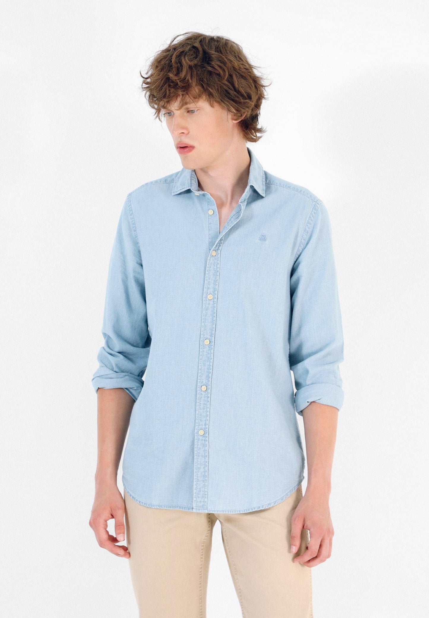CAMISA DENIM ESTRUCTURA