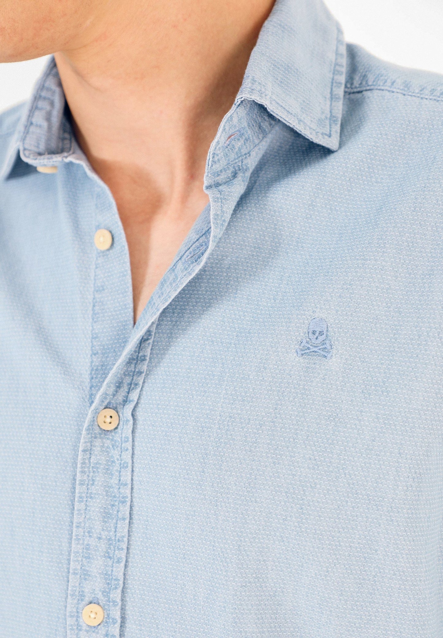 CAMISA DENIM ESTRUCTURA