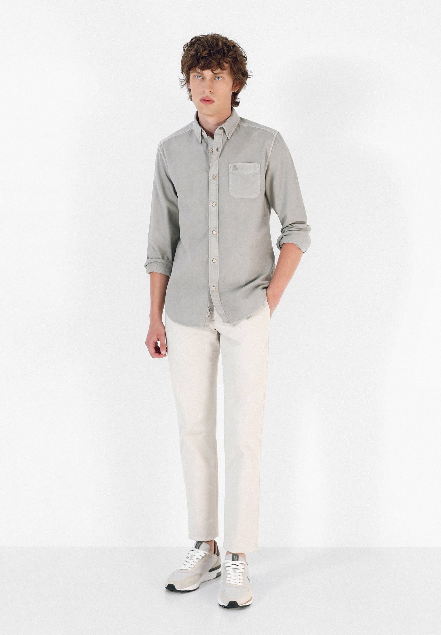 CAMISA CUELLO BOTONES