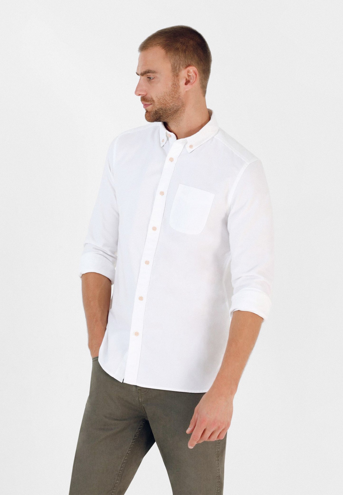 CAMISA CUELLO BOTONES