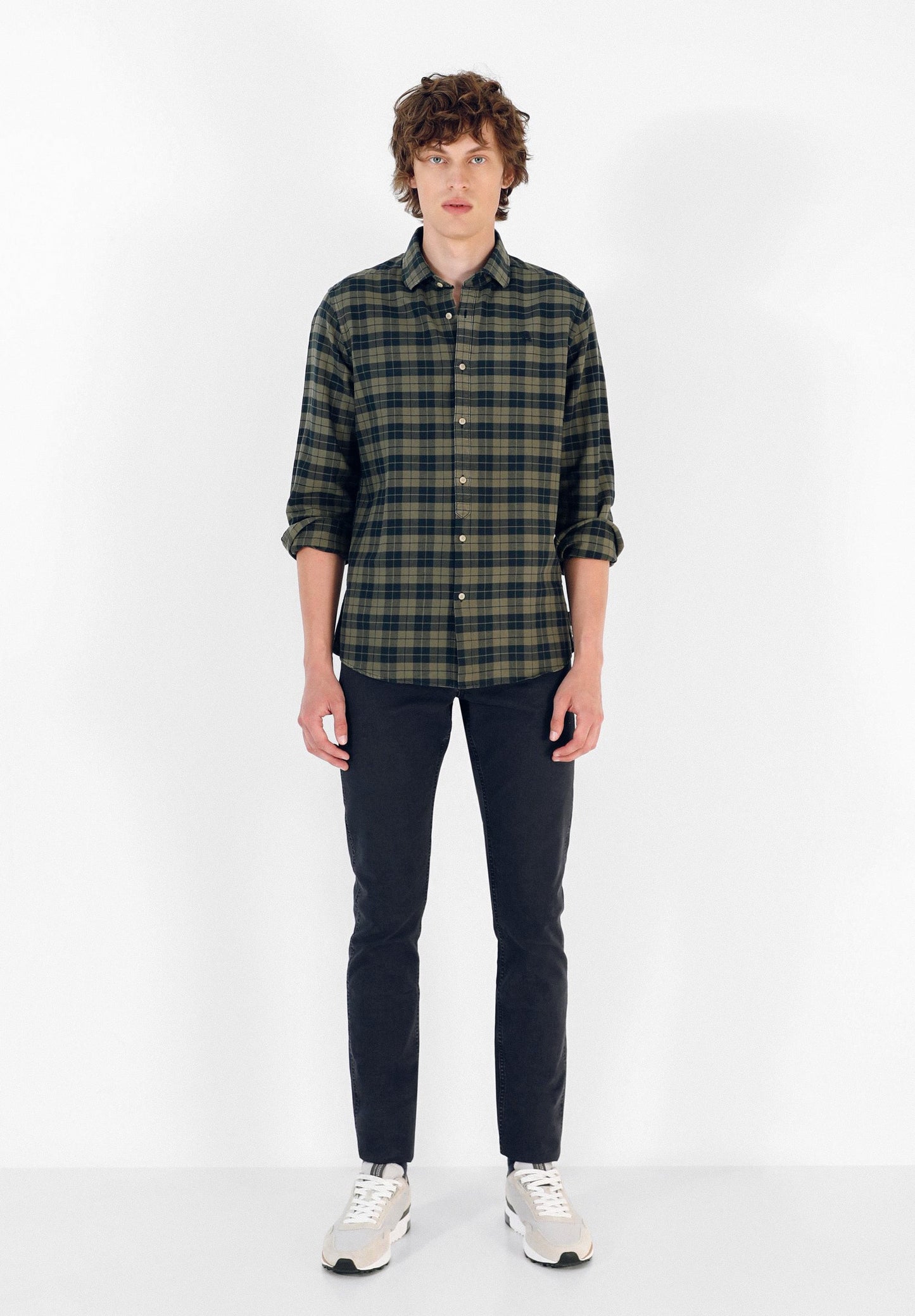 CAMISA CUADROS FRANELA