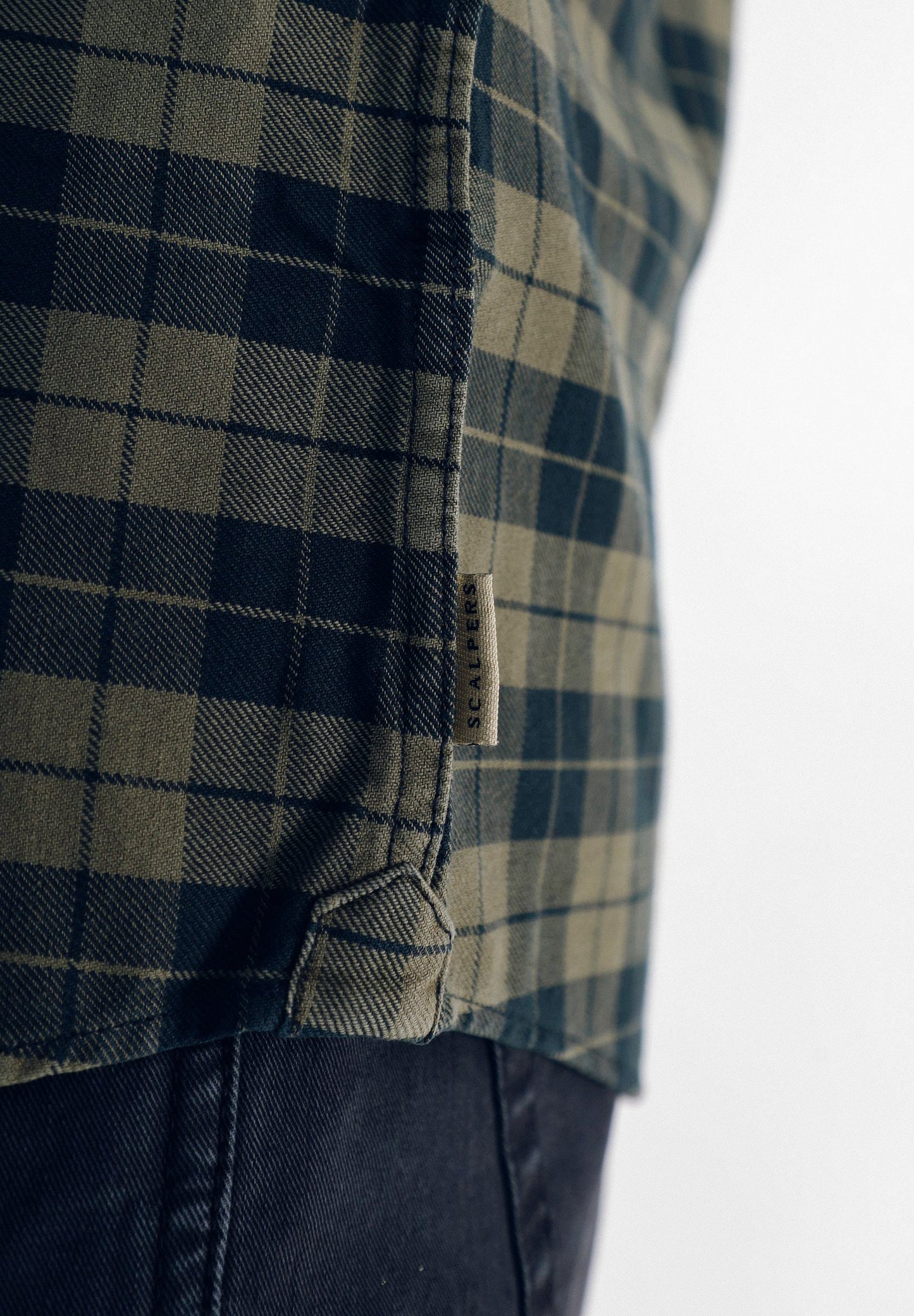 CAMISA CUADROS FRANELA