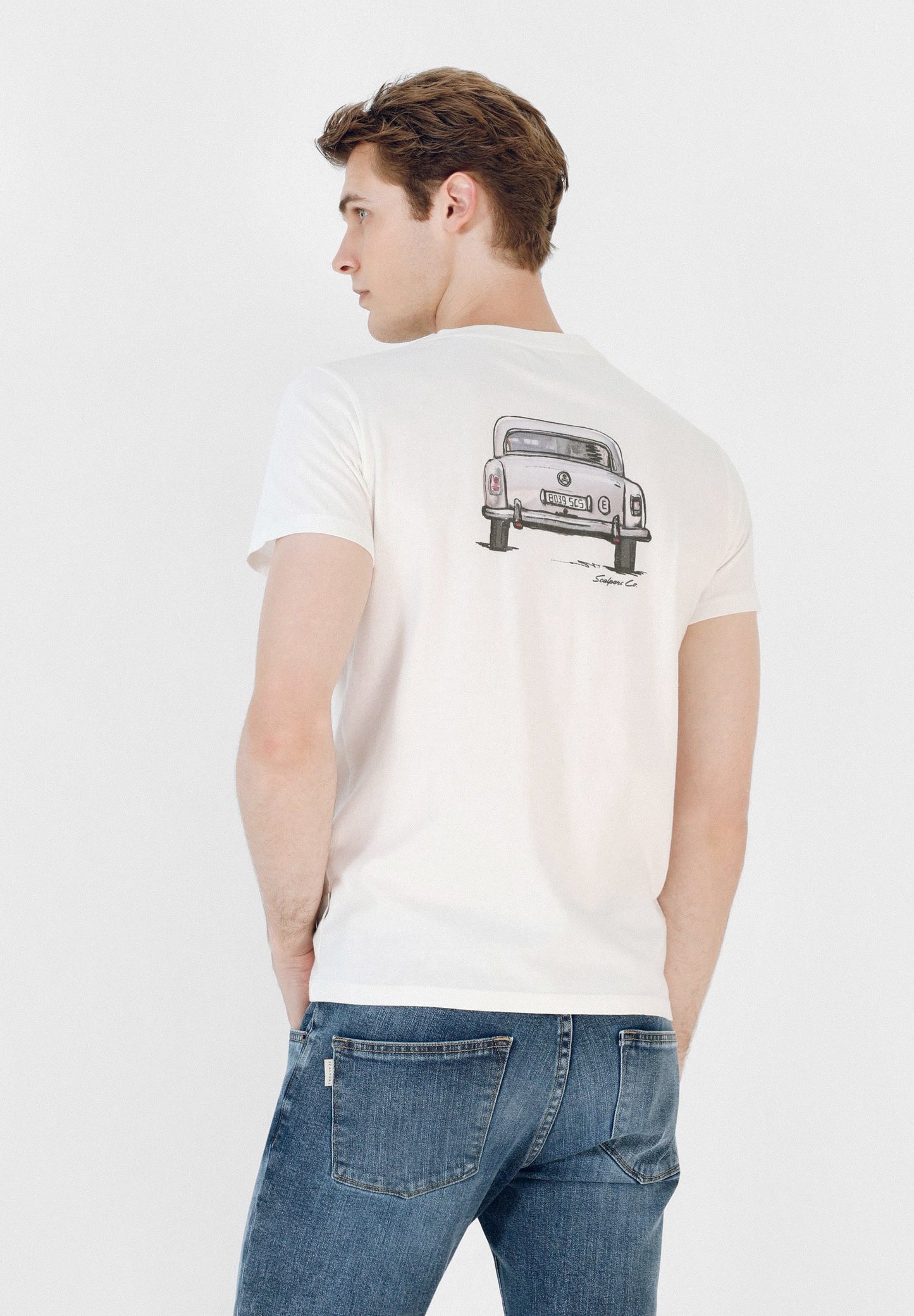 CAMISETA PRINT DIBUJO ESPALDA