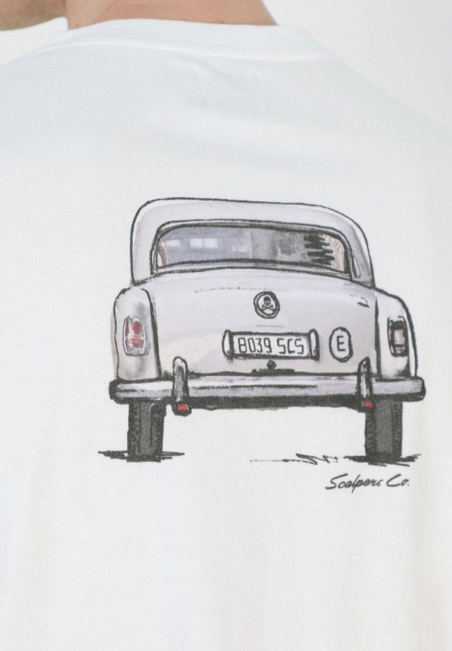 CAMISETA PRINT DIBUJO ESPALDA