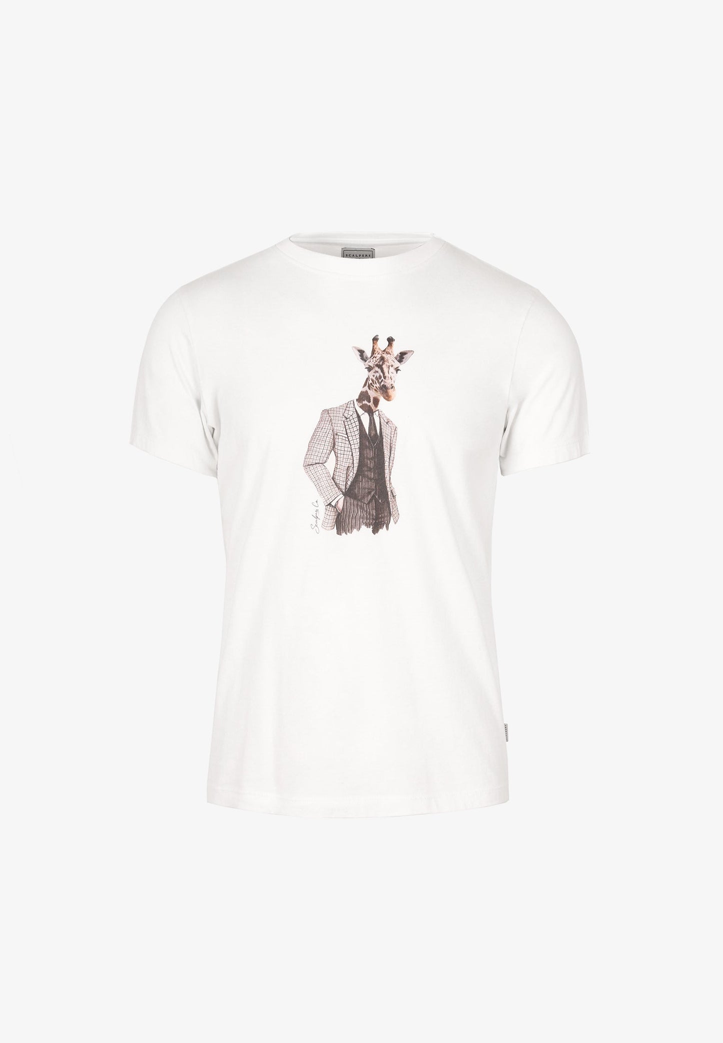 CAMISETA COLLAGE JIRAFA