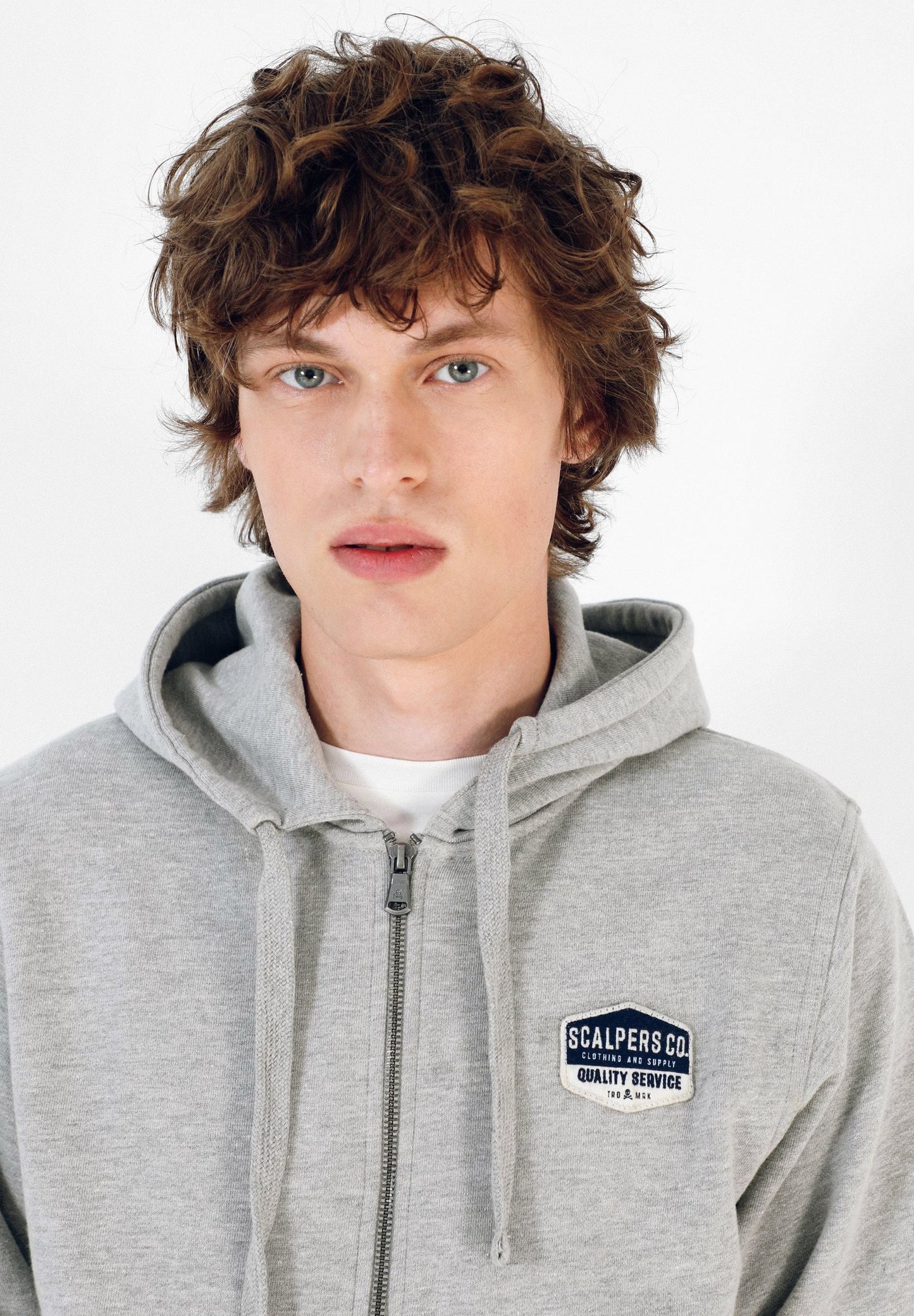SUDADERA CAPUCHA CREMALLERA